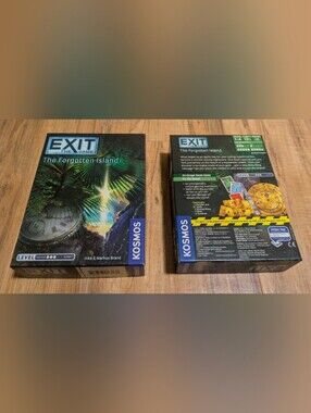 EXIT The Forgotten Island Tabletop Board Game by KOSMOS